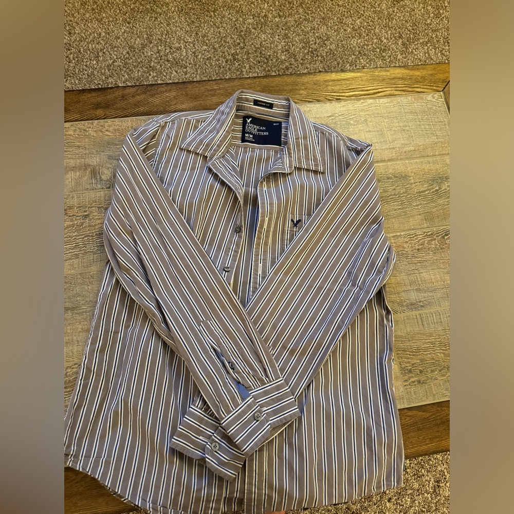 American Eagle Dress Shirt, Medium